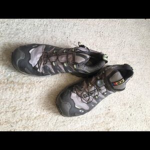Salomon brand trail running shoes